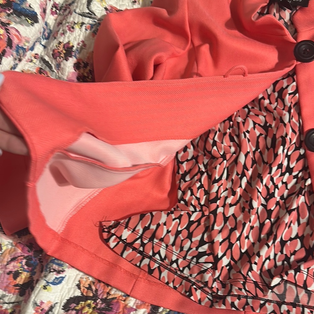 Perceptions Pink Blazer Elegant Structured Pantsu… - image 4